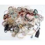 Assorted quantity of costume jewellery CONDITION: Please Note - we do not make