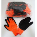 12 pairs of grip flex gloves (1 pack).