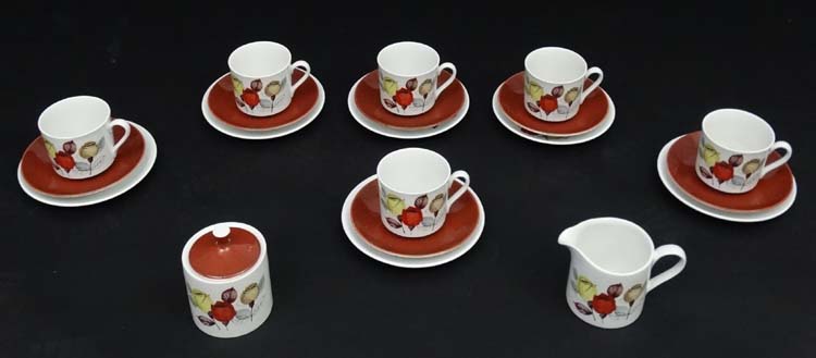 Vintage Retro: A Mitterteich Bavaria , Made in Germany tea set to include, teapot, coffee pot,