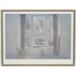 * After David Tindle for Fischer Fine Art, Print poster, ' Open Window '.