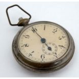 Early 20 thC Pedometer : Marked HC to pendulum (French) , with adjustable stride cam ,