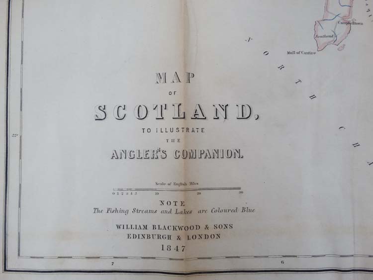 Fishing Books: '' The Angler's Companion to the Rivers and Lochs of Scotland '' by Thomas Tod - Image 4 of 5