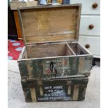 Pair WWII ammunition boxes CONDITION: Please Note - we do not make reference to