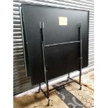 Folding Table tennis table, bats,