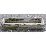 Quantity of garden ornaments and stone trough.