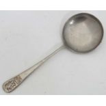 Large silver plated serving spoon with Empire Exhibition Scotland 1938 stamp CONDITION: