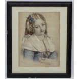 Constant Joseph Brochard (1816-1899) after Emille Lassalle ( 1811-1871), Crayon lithograph,