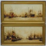 After Charles Dixon (1872 - 1934), Pair lithograph prints,