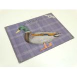 Shooting : A 21stC Metal Sign , The Mallard ,