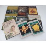 Books: A collection of 10 books on Gardens, Flowers and Flowers in Art ,