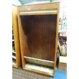 Large tambour front cabinet CONDITION: Please Note - we do not make reference to