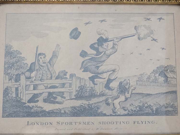 Three framed sporting prints Londons Sportsman CONDITION: Please Note - we do not - Image 2 of 3