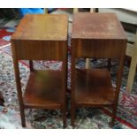 Pair of retro bedside tables CONDITION: Please Note - we do not make reference to