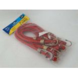 Packet of six 24" ling bungee cords CONDITION: Please Note - we do not make