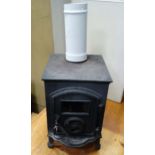 Case Iron Log Burner by B D and Company CONDITION: Please Note - we do not make
