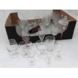 Box of assorted glass CONDITION: Please Note - we do not make reference to the