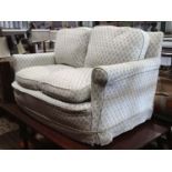 2 - seat sofa with floral upholstery CONDITION: Please Note - we do not make