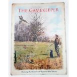 21st C Metal sign 300 mm x 400 mm wide "The Gamekeeper" CONDITION: Please Note - we