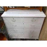 Painted chest of drawers ( 2 over 3 ) - ( Bowman Brothers House Furnisher's Camden Town)