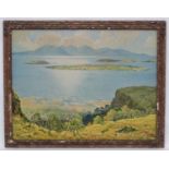 After Robert Houston (1891-1940) RSW, Colour print, ' Firth of Clyde ' Scotland,