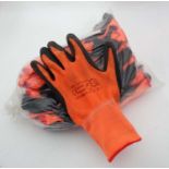 12 Pairs of grip flex gloves (1 pkt) CONDITION: Please Note - we do not make
