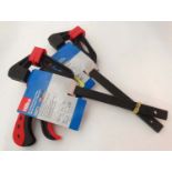 Pair of Hilka 6" heavy duty clamps (2) CONDITION: Please Note - we do not make
