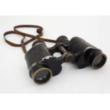 Militaria : A pair of WWI Field Binoculars ,