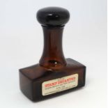 Avon : A novelty perfume / after shave bottle formed as a ' paid ' stamp bears label ' Avon Stamp