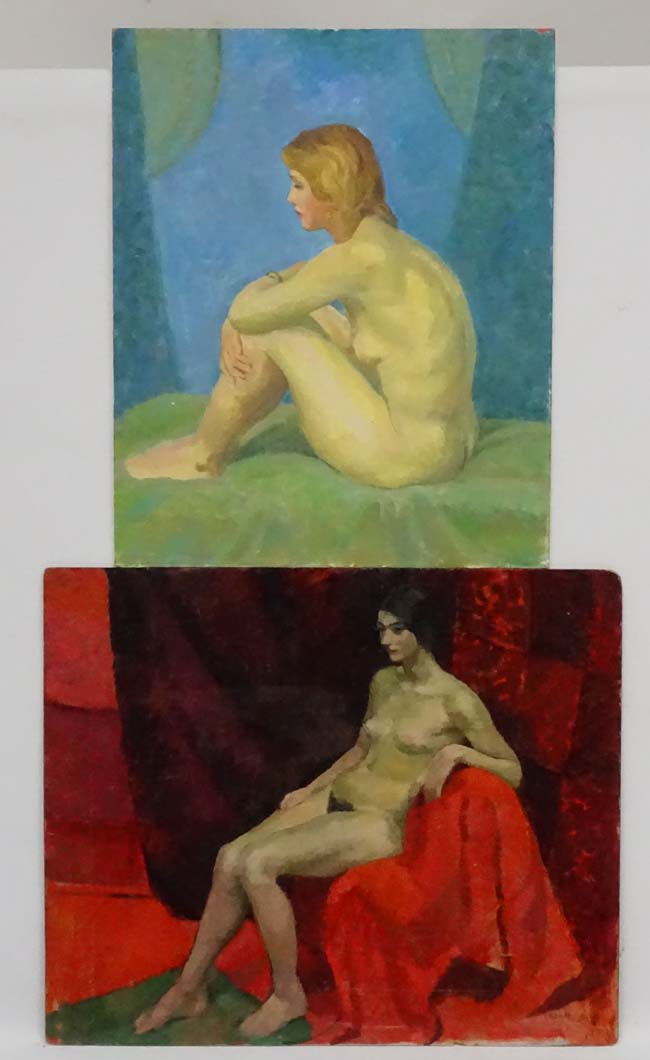 Roy Newby (1912-2011 ), Oil on board x 2, - Image 3 of 5