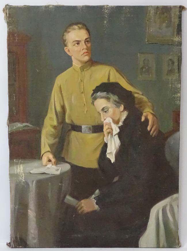 Union of Soviet Socialist Republic , Russia, After Piotr Petrovich Belousov , Oil on canvas,
