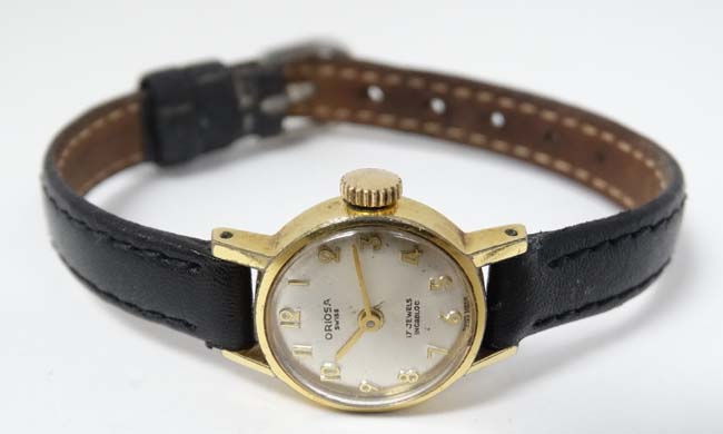 Accurist - a 1970's gold plate ladies mechanical dress watch with 21 jewel movement together with - Image 6 of 7