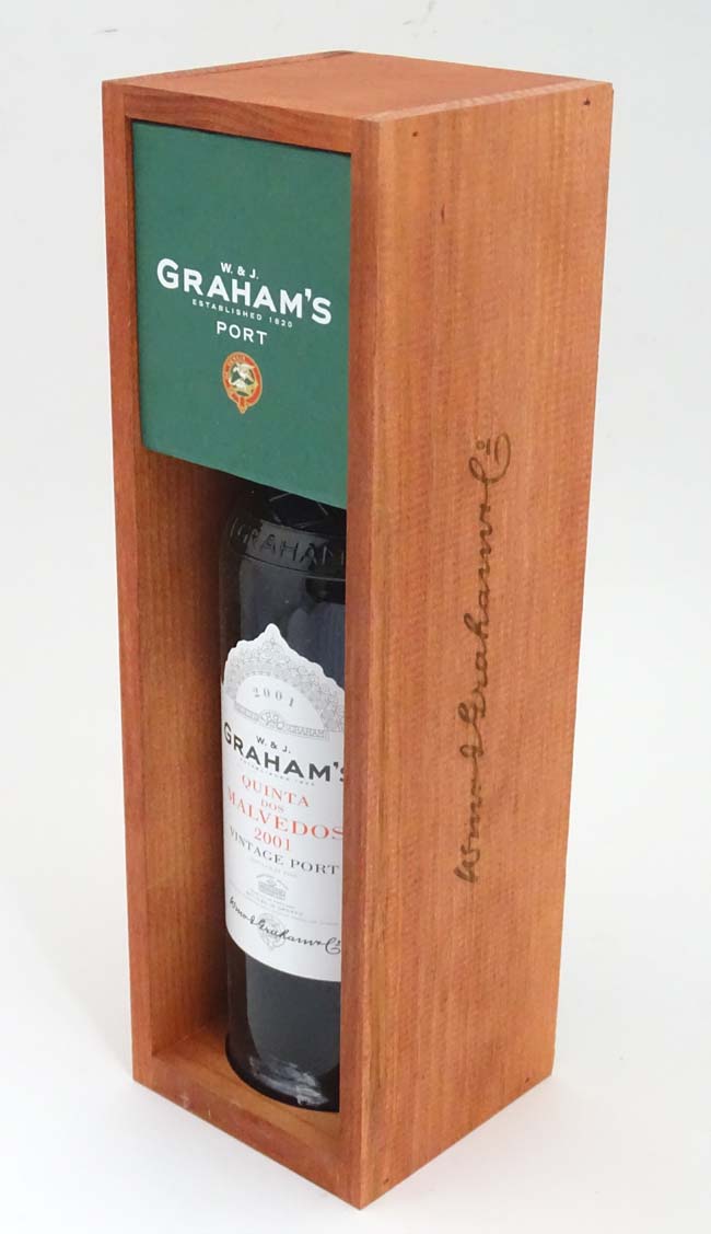 A bottle Graham's Quinta dos Malvedos 2001 Vintage Port Kindly donated by Mr Kenneth