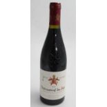 Wine : A bottle of Chateauneuf du Pape ' Legat du Pape ' ( Cellier des Dauphins a Tulette ) 2010 ,