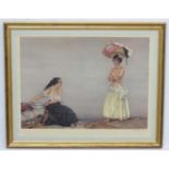 Sir William Russell Flint, PRA, 1880-1969, Limited edition lithograph, ''Rosa and Marissa'',