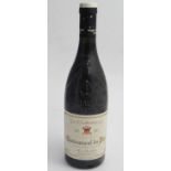 Wine : A bottle of Chateauneuf du Pape ' Les Gemarelles ' ( Vignobles Jerome Quiot ) 2007 , 75cl.