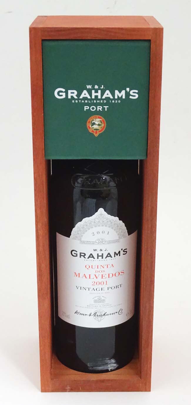 A bottle Graham's Quinta dos Malvedos 2001 Vintage Port Kindly donated by Mr Kenneth - Image 2 of 2