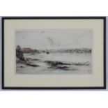 Bernard Eyre Walker (1887-1972), Etching, Bideford Devon, Signed lower right and titled.