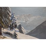 Charles Parisod (1891-1943, CH), "Les Diablerets".