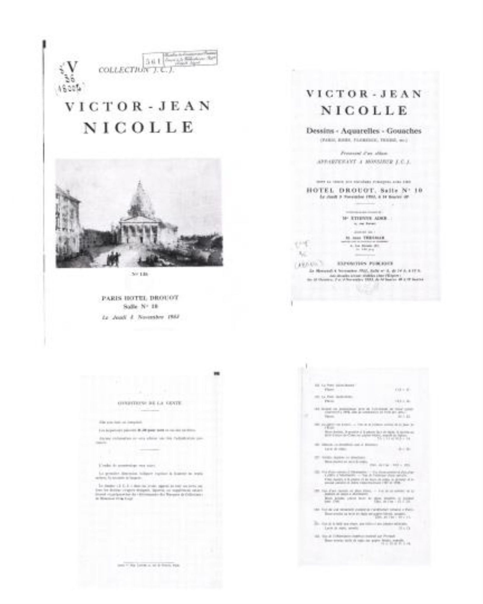 Victor-Jean Nicolle (1754–1826,FR),"Vue de la ville de Paris et du Louvre - pris à [...] - Bild 4 aus 5