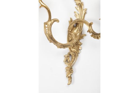 Paire d'appliques de style Louis XV - Bild 3 aus 5