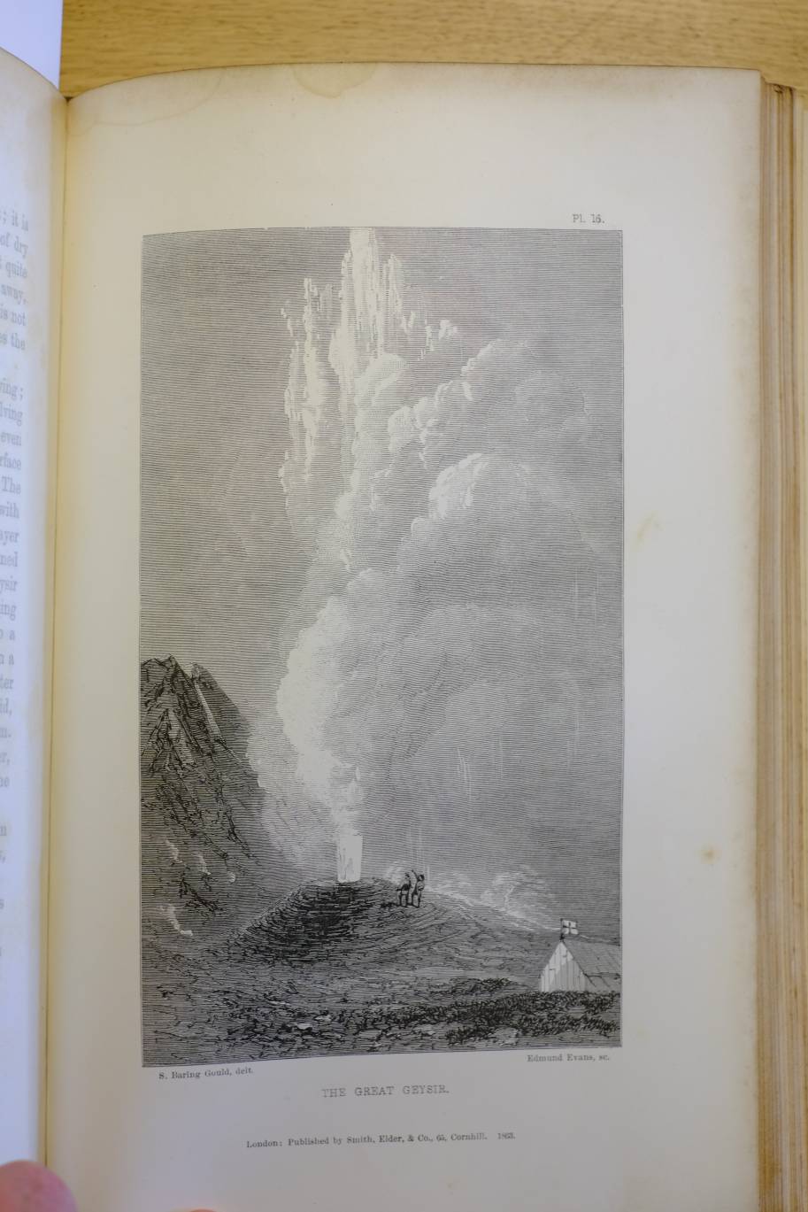 Baring-Gould (Sabine). Iceland: Its Scenes and Sagas, 1st edition, 1863, folding lithograph map, - Image 5 of 6