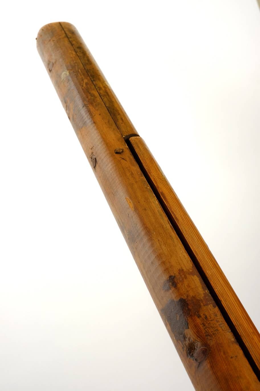 *Library steps. A Victorian Davis's Patent metamorphic pole ladder by A.E. Podmore & Co, Hatton - Image 7 of 7