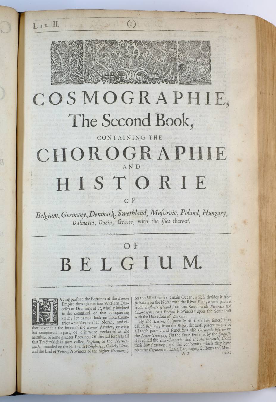 Heylyn (Peter). Cosmographie in Four Books Containing the Chorographie and Historie of the Whole - Image 10 of 10