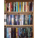 Crime Fiction. A large collection of approximately 140 modern and 1st edition crime fiction,