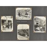 Far East. An album of approximately 200 gelatin silver print photographs, circa 1930-33, following a