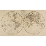 D'Anville (Jean Baptiste Bourguignon). Untitled atlas, circa 1795, lacking preliminaries, titles and