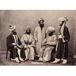 Bourne (Samuel, 1834-1912). An album of 102 albumen prints of India, circa 1863-70, mounted on