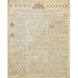 Jamaica. The Royal Gazette. Jamaica, published by Alexander Aikman, volume X, numbers 1-52, December