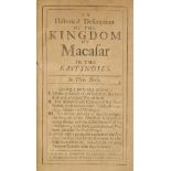 [Gervaise, Nicolas]. An Historical Description of the Kingdom of Macasar in the East Indies. In