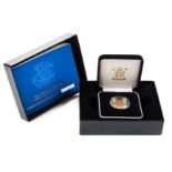 *Royal Mint. United Kingdom Gold Proof Sovereign, 2005, reverse St. George and the Dragon,